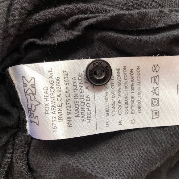 🌼 3/$30 | EUC | Ladies Fox Racing Little Black Dress - Picture 5 of 6